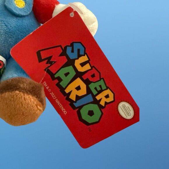 NWT Super Mario Bros Mario Plush Stuffed Doll Toy Official Nintendo - Picture 2 of 5